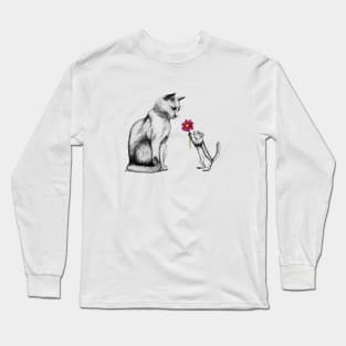 Doting Chipmunk Long Sleeve T-Shirt